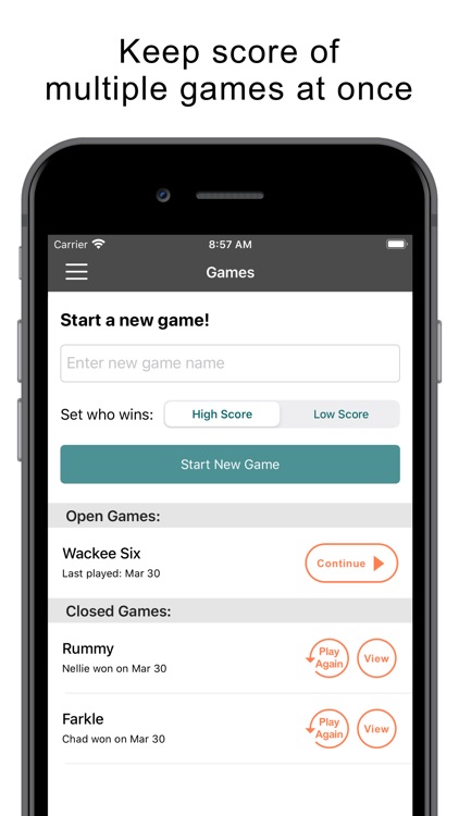 Keep Score GameKeeper