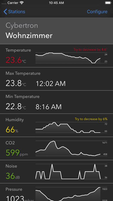 Weather Station Comfort screenshot 3