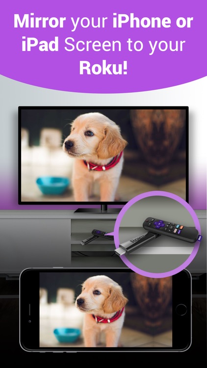 Mirror for Roku TV +