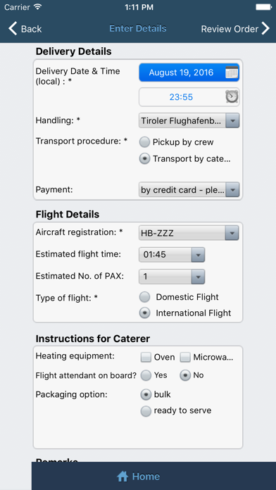 How to cancel & delete DeliSky VIP Inflight Catering from iphone & ipad 4