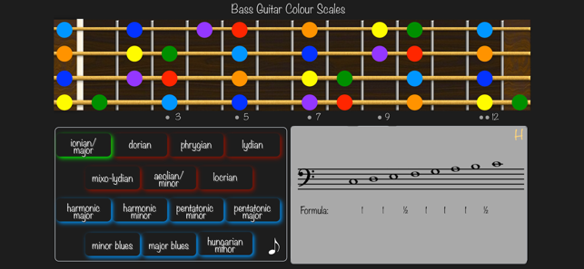 Bass Guitar Colour Scales(圖4)-速報App