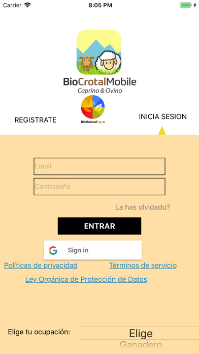BioOvinoMobile screenshot 2