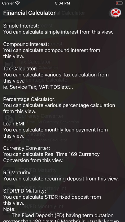 Financial Calculator :)