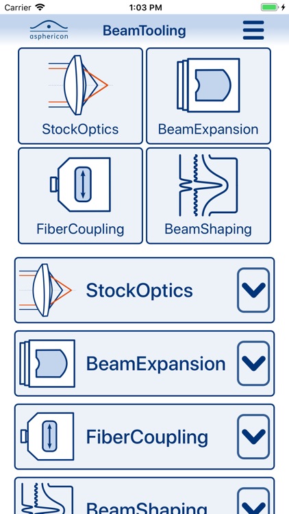 asphericon BeamTooling