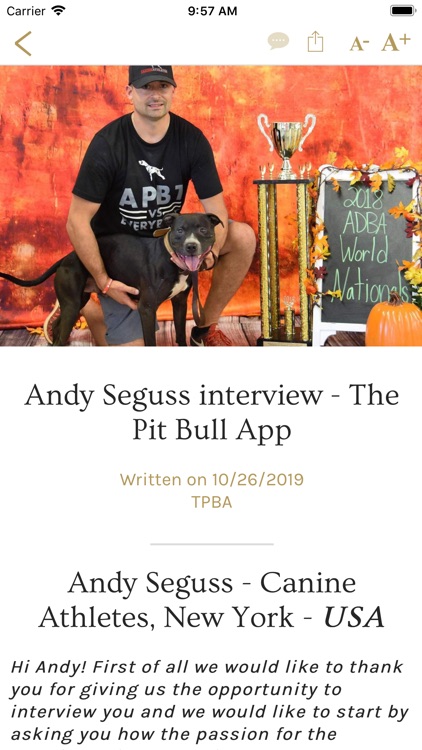 The Pit Bull App
