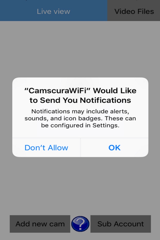 Camscura Wi-Fi screenshot 2