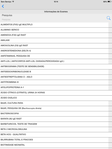 Resultados de Exames Concent screenshot 2