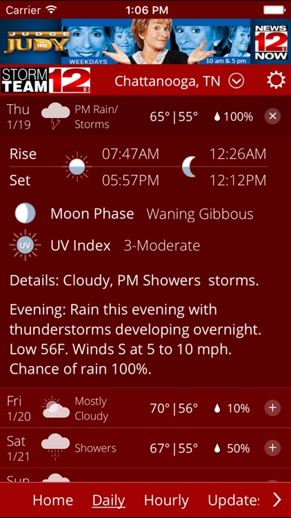 WDEF Storm Team 12 Weather screenshot-3