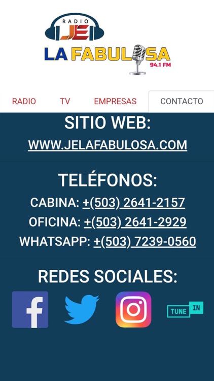 Radio La Fabulosa 94.1 FM SV