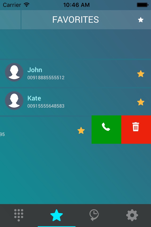 Five Card Dialer screenshot 4