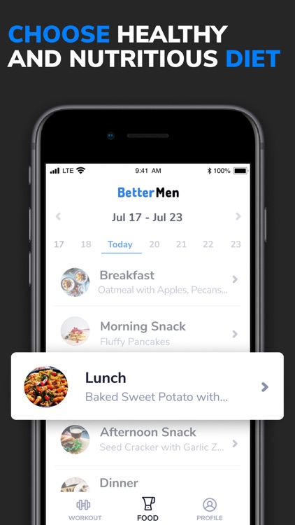 BetterMen: Fitness Planner screenshot-4