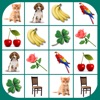 Icon Brain game. Picture Match