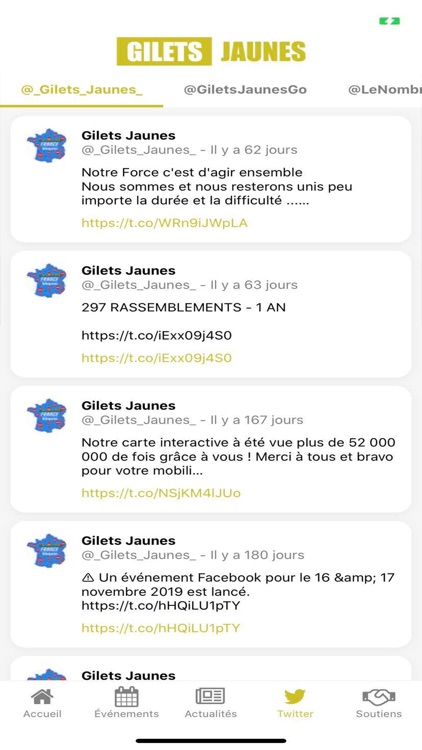 Mouvement des Gilets jaunes screenshot-4