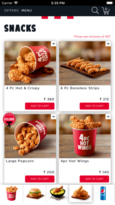 KFC online food orderingのおすすめ画像5