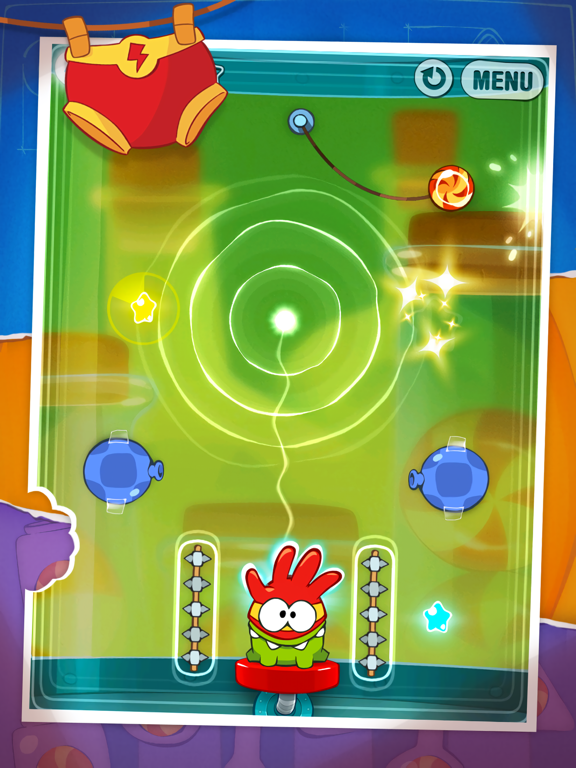 Cut the Rope: Experiments GOLD iPad app afbeelding 1