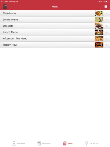 Ruby Tuesday Hong Kong App screenshot 2