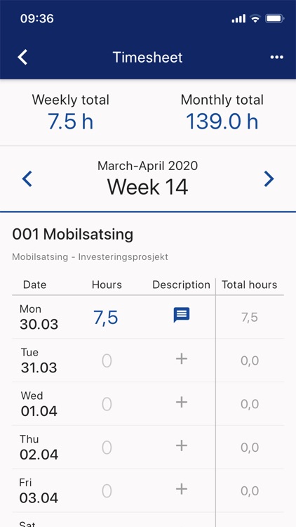 Omega365 Timesheet screenshot-4