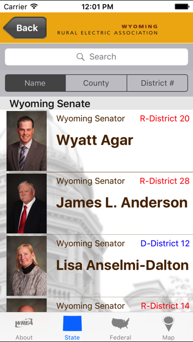 How to cancel & delete Wyoming Legislative Roster from iphone & ipad 3