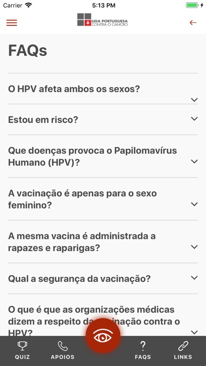 HPV e Cancro do Colo do Útero screenshot-3