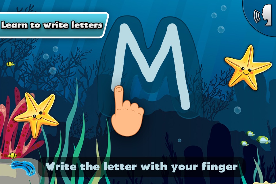 Underwater Alphabet: ABC Kids screenshot 2