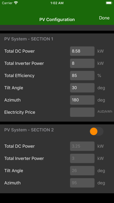 PV Solar Forecast screenshot 3