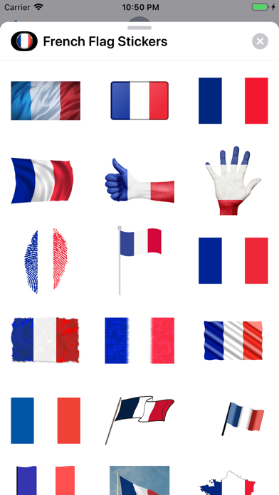 French Flag Stickers screenshot 2