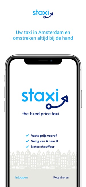 Staxi. The fixed price taxi