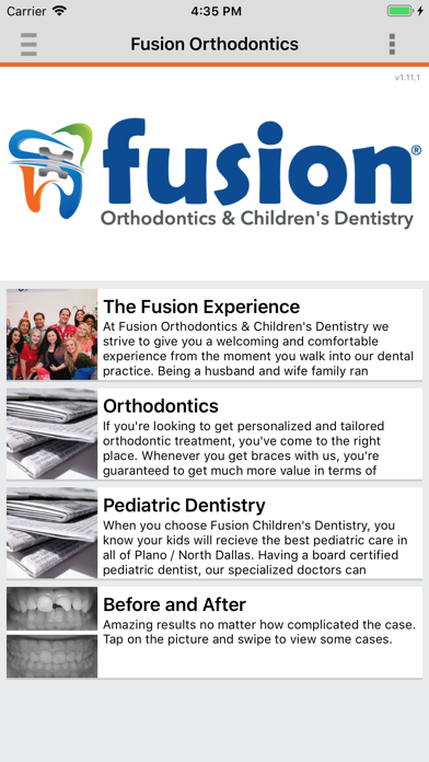 How to cancel & delete Fusion Orthodontics from iphone & ipad 1