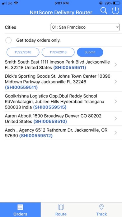 NetScore Delivery Routing screenshot 2