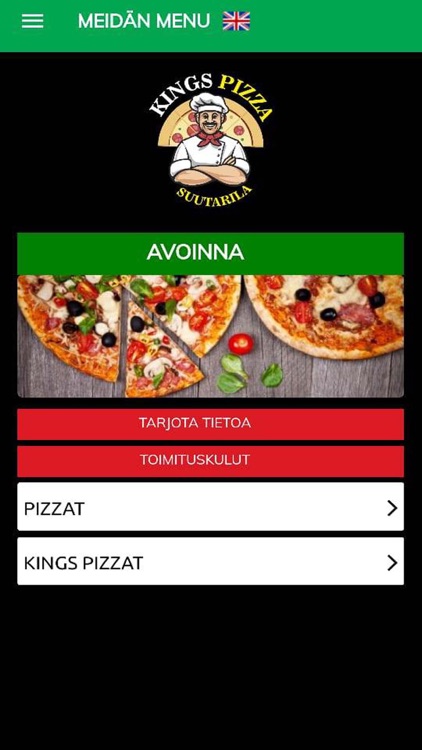 Kings Pizza Suutarila