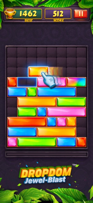 Dropdom™ Puzzle Block Jewel(圖1)-速報App