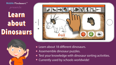 How to cancel & delete Let's Learn About Dinosaurs! from iphone & ipad 1