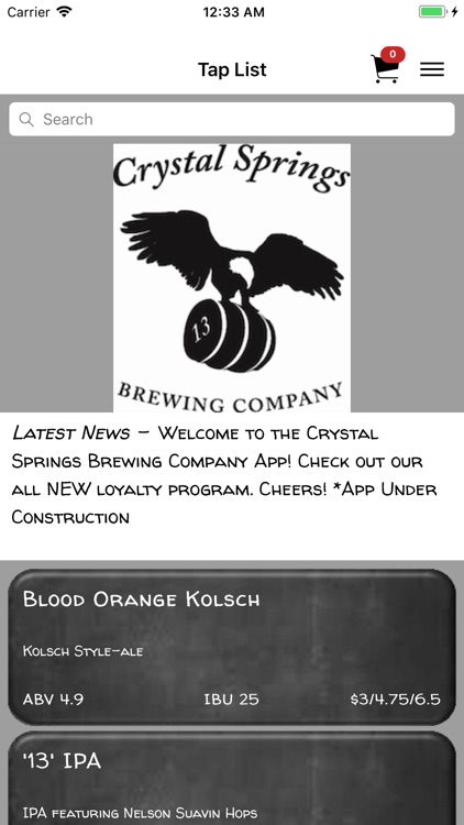 Crystal Springs Brewing