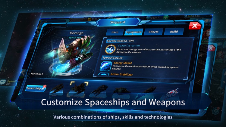 Clash of Stars: Strategy Space