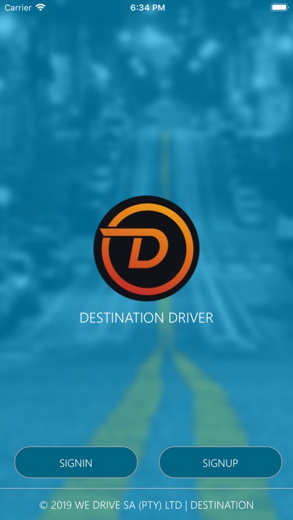 Destination Driver App