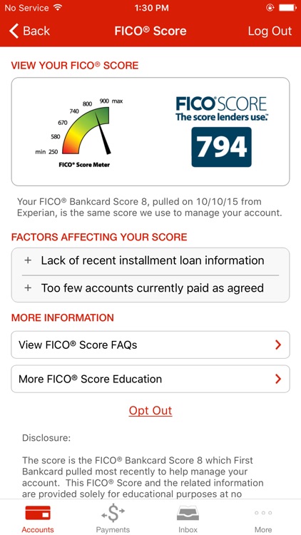 Scheels Visa Card screenshot-3