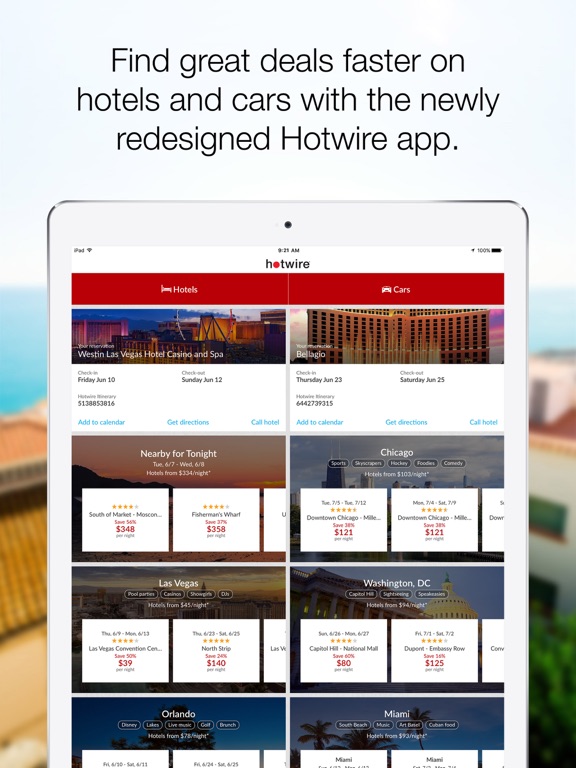 Hotwire Last Minute Hotels App Price Drops