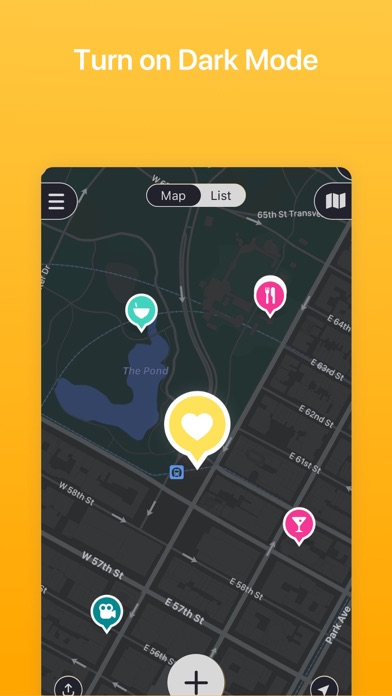 Mapstr - Bookmark your favorite places, your world screenshot
