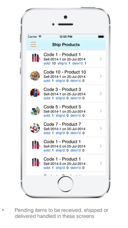 Goods Inventory for Retailer