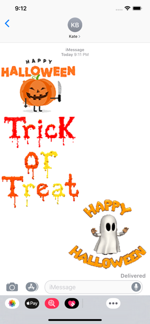 Animated Happy Halloween Gif