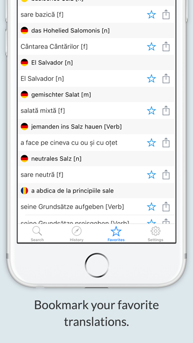 German Romanian Dictionary + screenshot 3