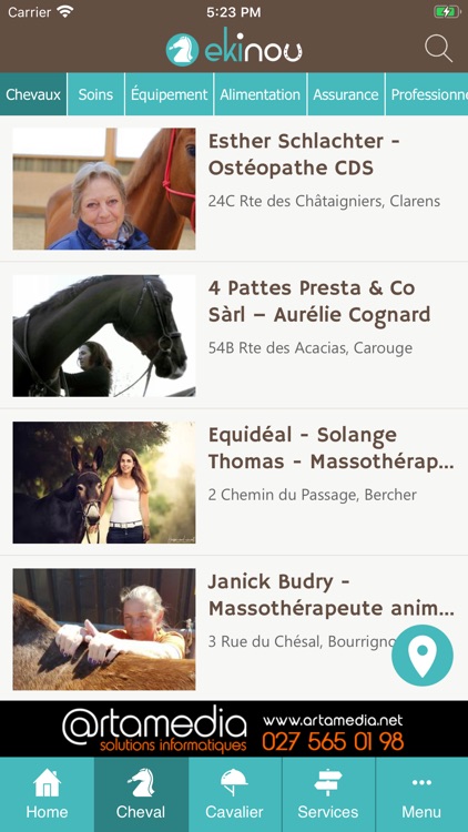 Ekinou - au service du cheval screenshot-4