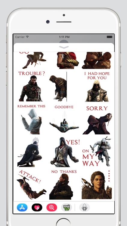 Assassin's Creed Stickers screenshot-3