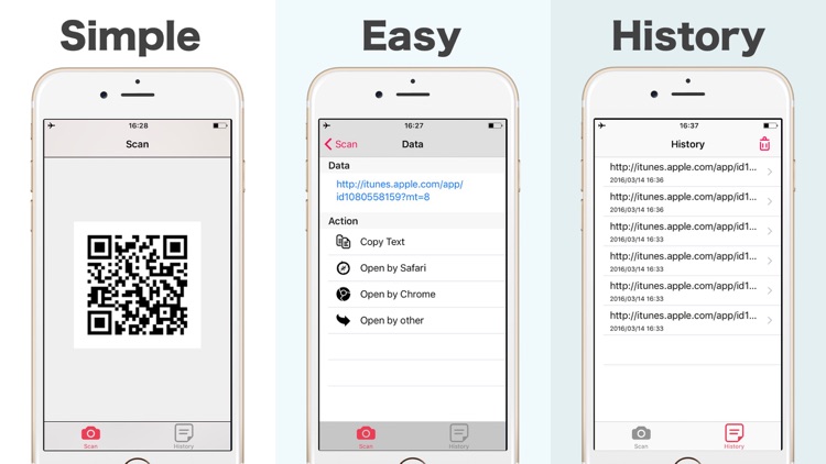 QR Code Reader for iPhone app