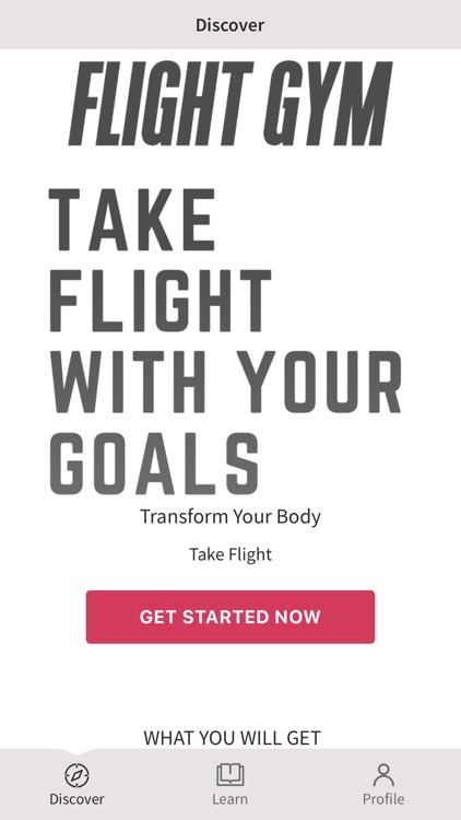 Flight Gym Training