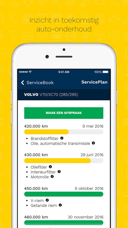 ServiceBook app