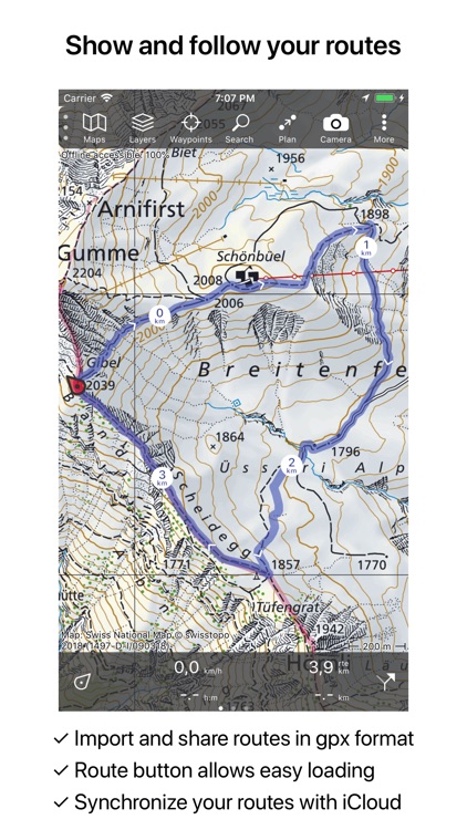 Topo GPS Switzerland screenshot-3