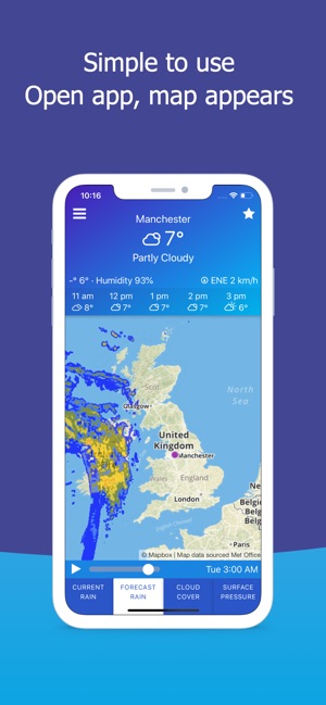 UK Weather Maps and Forecast(圖4)-速報App