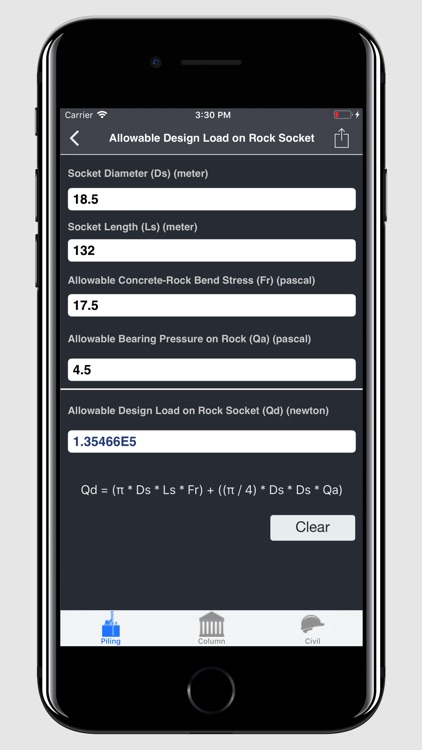 Piles and Piling Calc. - lite screenshot-4