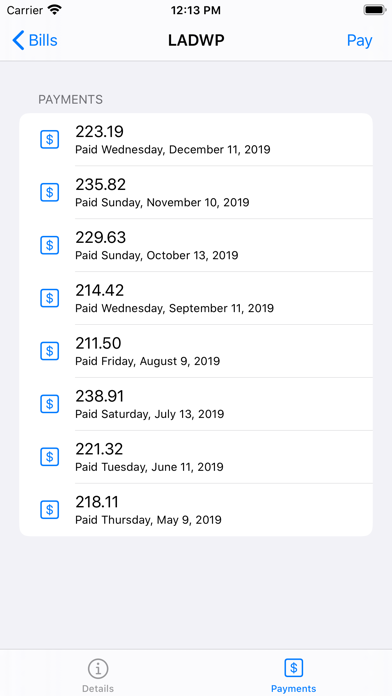 Bill Payments screenshot 4